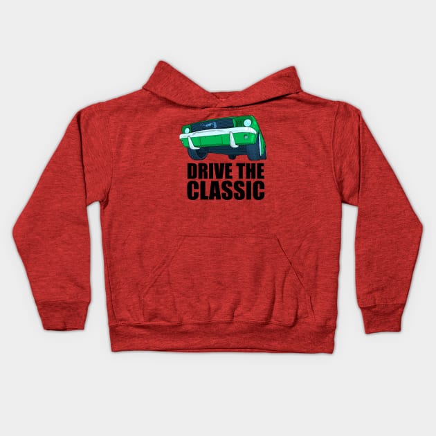 Ford mustang Kids Hoodie by vanpaul54